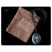 Lord of the Rings White Tree of Gondor Stone Pendant